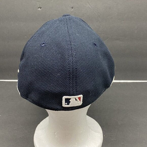 New York Yankees Ball Hat Cap Navy New Era Fitted Medium - Large MLB Baseball - Picture 6 of 11